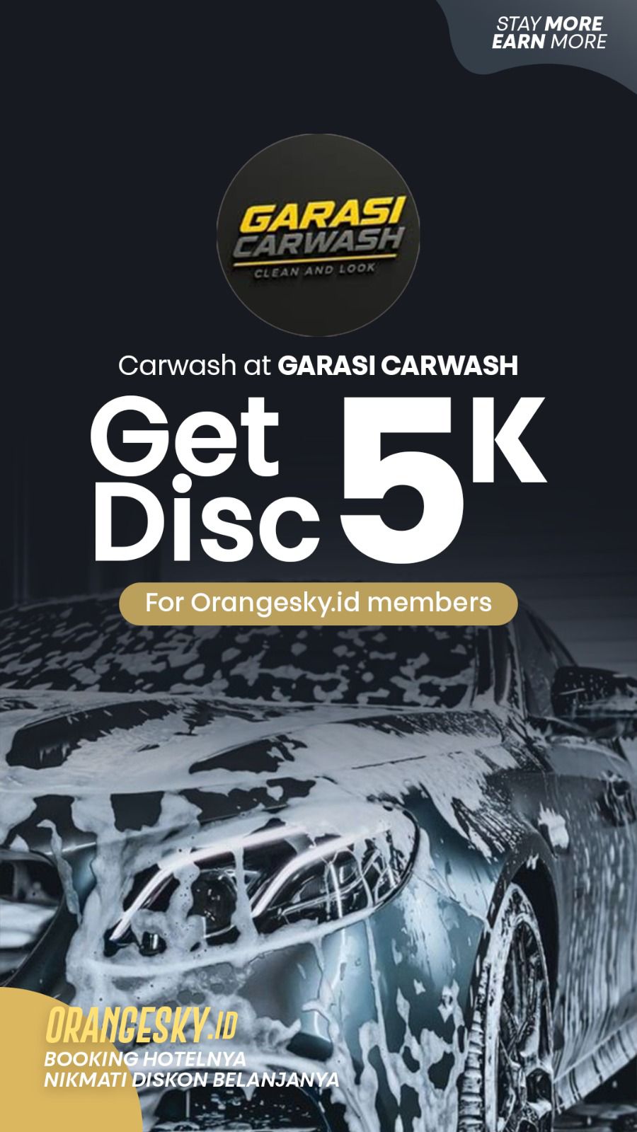 GET 5% DISCOUNT FOR ORANGESKY.ID MEMBER!